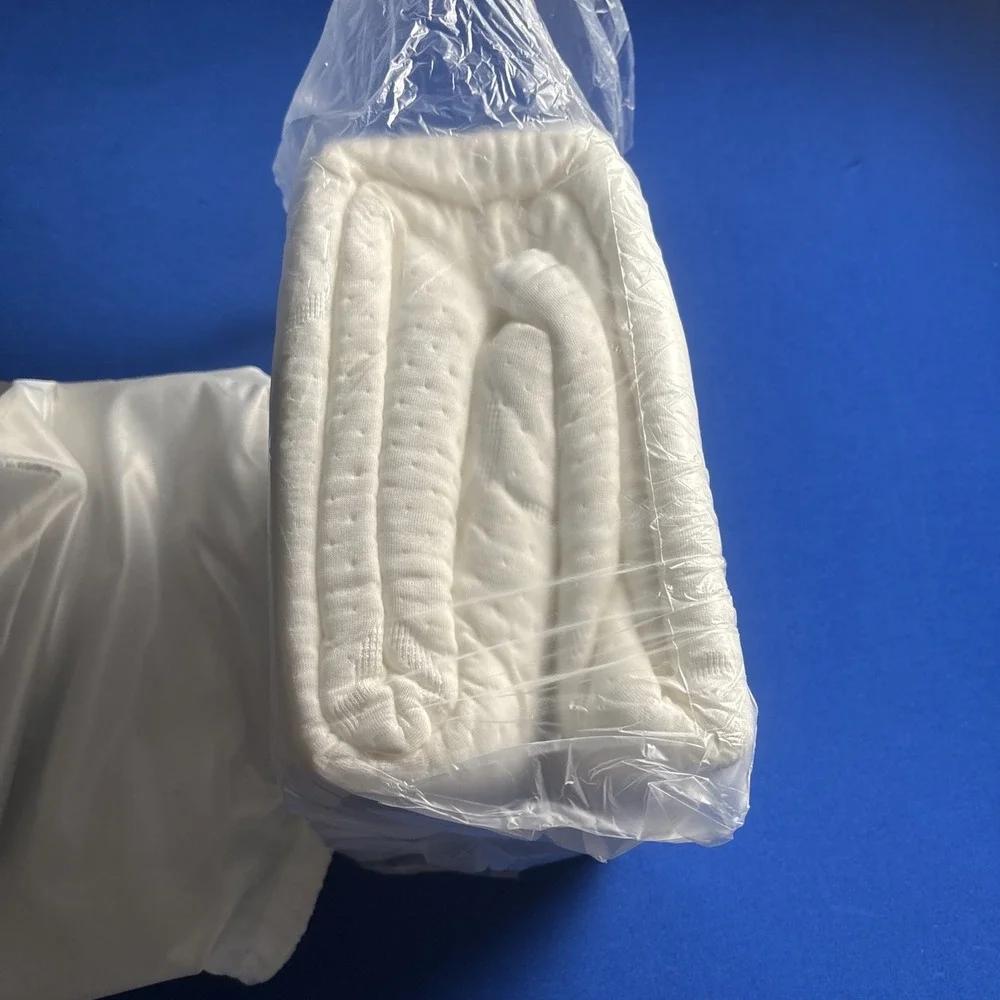 Puffy Mattress Protector Full Size F-PORT-3 White New